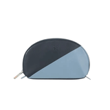 Kosmetiktasche S | Marine & Silber – Vorbestellung