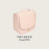 Kosmetiktasche mit Aufhängung M | Rosa Blush – Vorbestellung