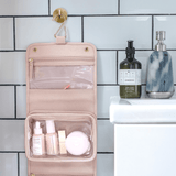 Kosmetiktasche mit Aufhängung S | Rosa Blush – Vorbestellung