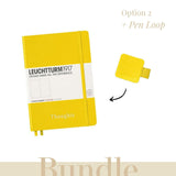 Notebook A5 Hardcover | Yellow