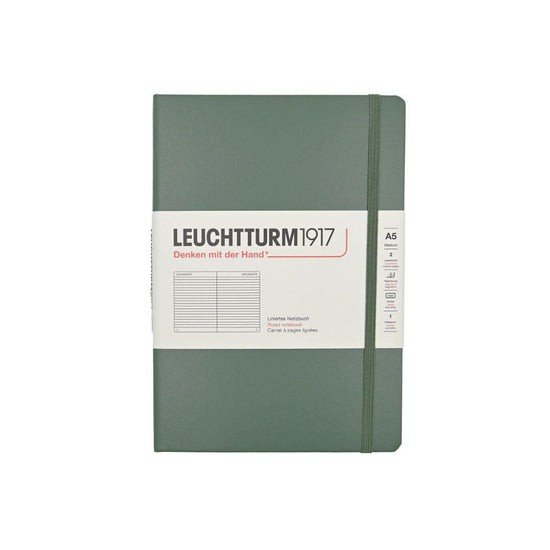 Notizbuch A5 Hardcover | Olive – Vorbestellung