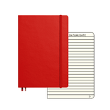 Notizbuch A5 Hardcover | Cherry Red