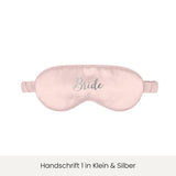 Schlafmaske mit Personalisierung | Blush