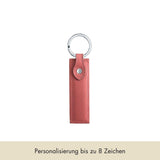 Schlüsselanhänger Classic | Misty Rose & Silber - Personalisierter Schlüsselanhänger - Rosa & Silber| MERSOR