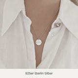 Ketten-Anhänger mit Gravur 925 Silber | Zeichnung