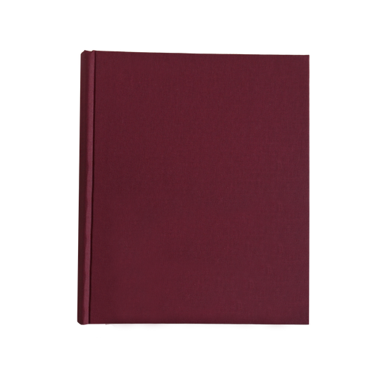 Personalisable Photo Album Classic | Dark Red