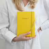 Notebook A5 Hardcover | Yellow