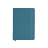 Notizbuch liniert mit Premium Papier und Namen - blau | MERSOR