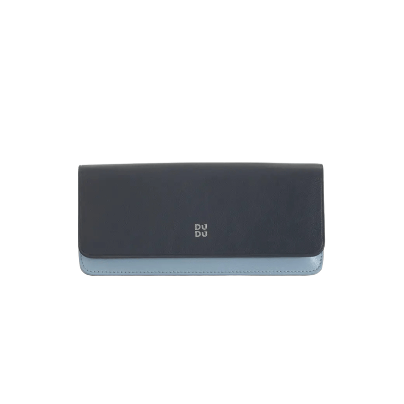 Cosmetic Bag Grained Leather | Dark Red & Gold