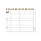 Familien Kalender 2026 | Flow Blue