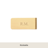 Brass Money Clip | Gold