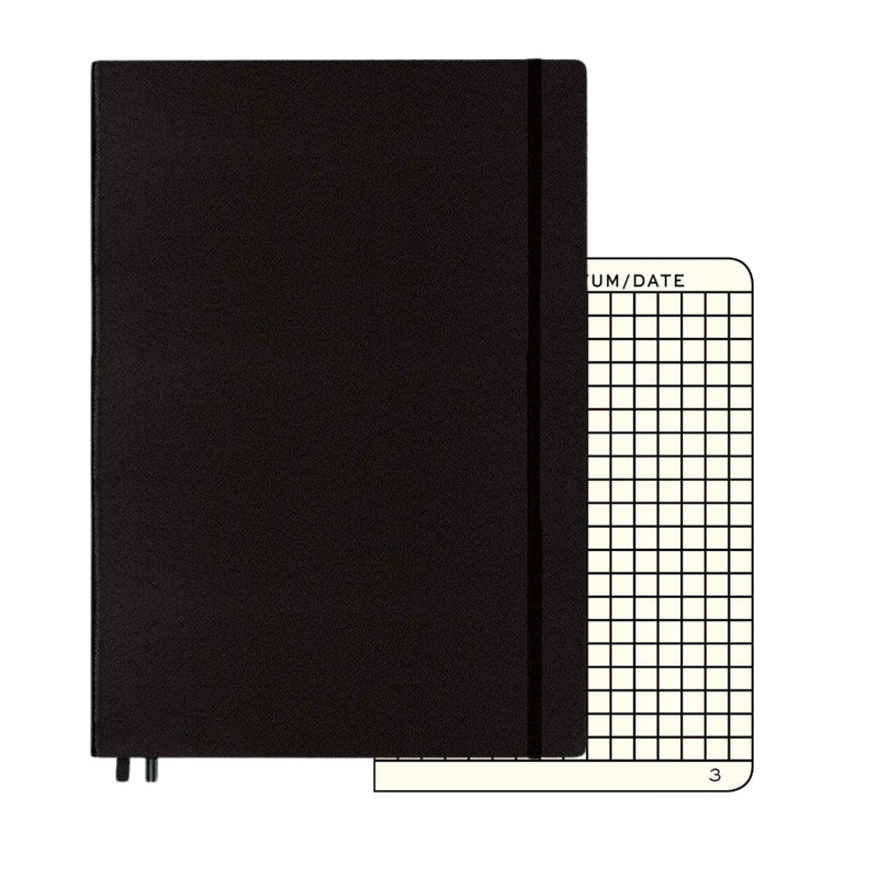 Notebook A4+ Master Slim Plain | Black