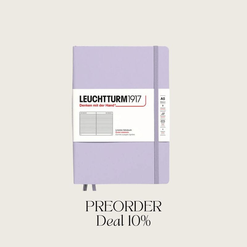 Notizbuch A5 Hardcover | Lilac – Vorbestellung