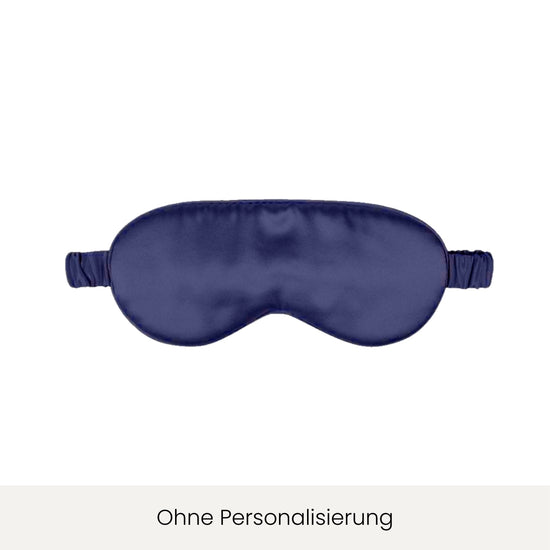 Schlafmaske mit Personalisierung | Nachtblau