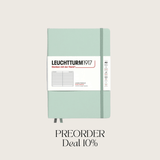 Notebook A5 Hardcover | Mint Green