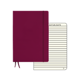 Notizbuch A5 Hardcover | Port Red