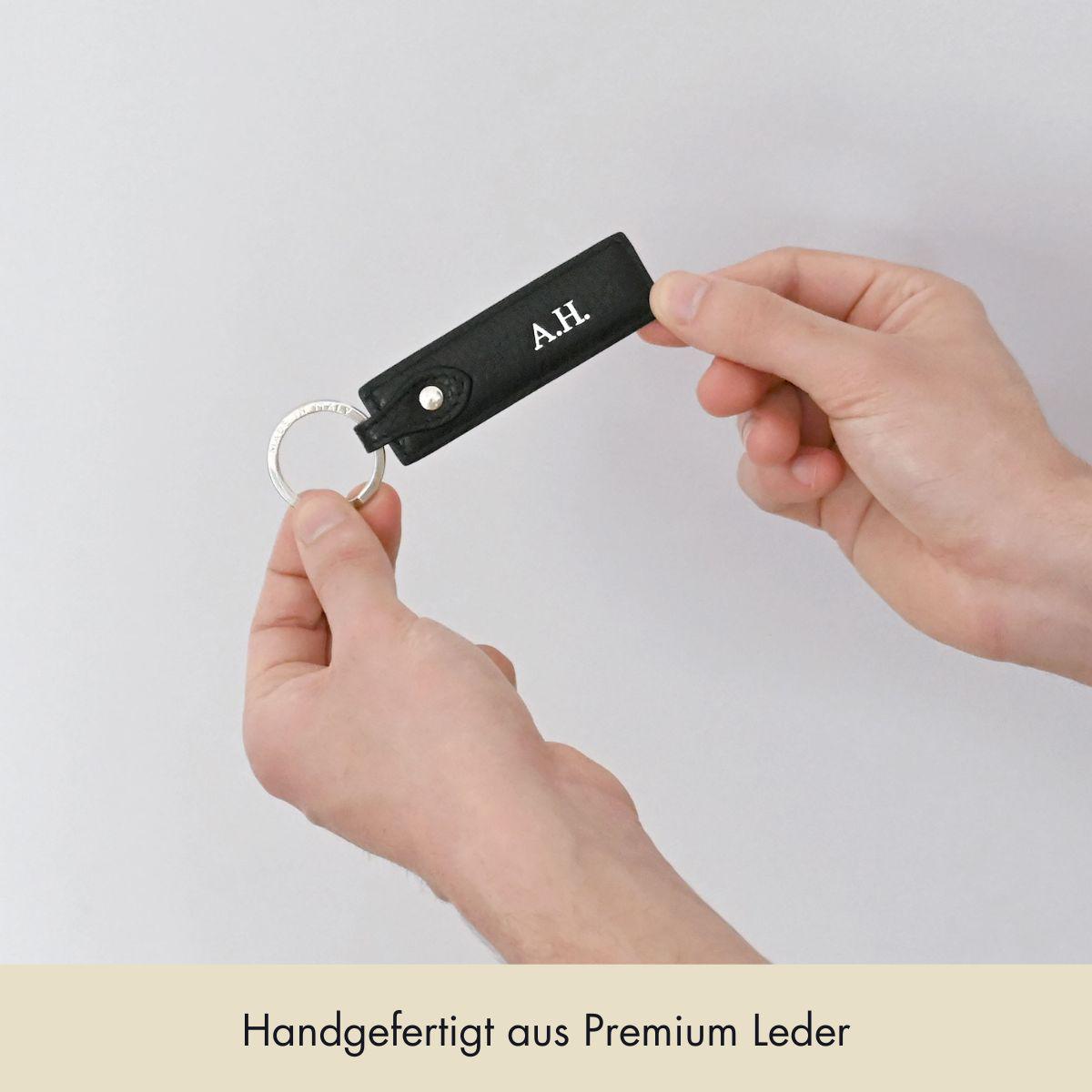 YourSurprise Foto-Schlüsselanhänger Personalisieren – Individueller Schlüsselanhänger Aus Edelstahl Mit Beidseitigem Fotodruck