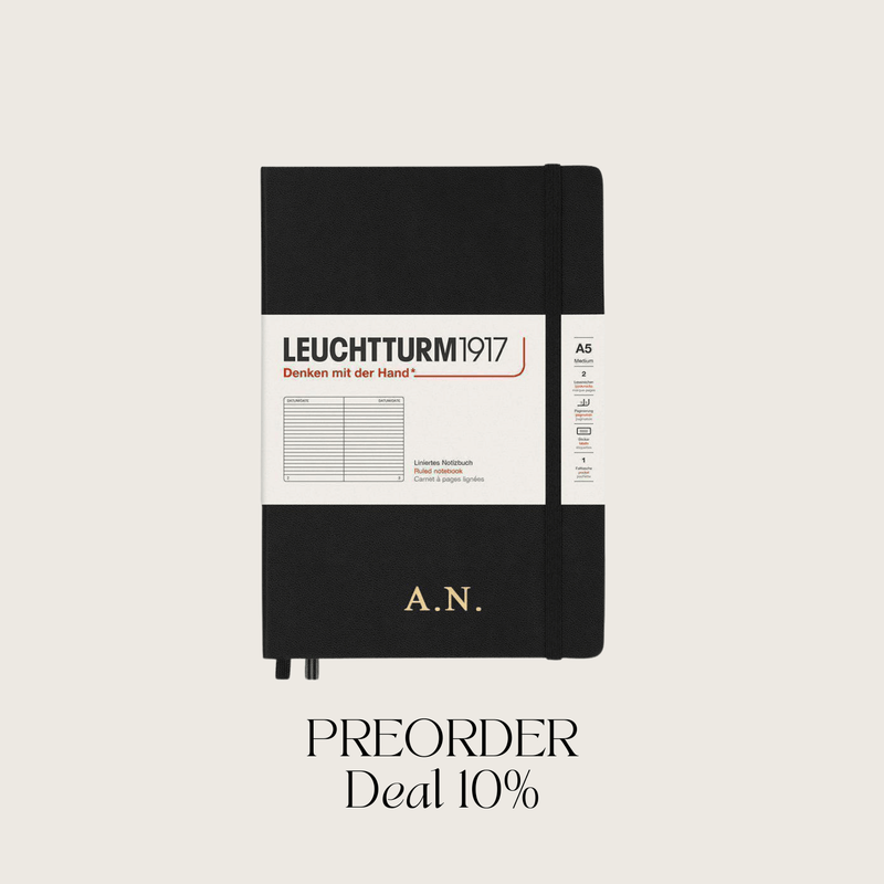 Notebook A5 Hardcover | Black