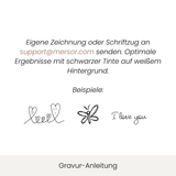 Personalised engraving pendant real gold | name