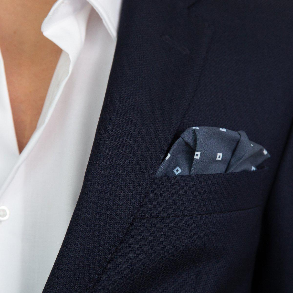 Personalisiertes Leinen-Einstecktuch – Mit Eigenem Bild, Text Oder Logo, Beige, Perfekt Als Geschenk